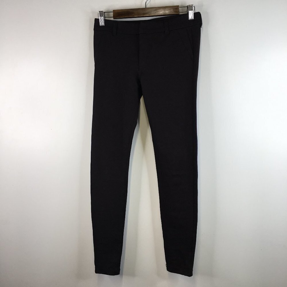 KUT From the Kluth Mia Ankle Skinny Marron and Black Stretch Pants Size 0